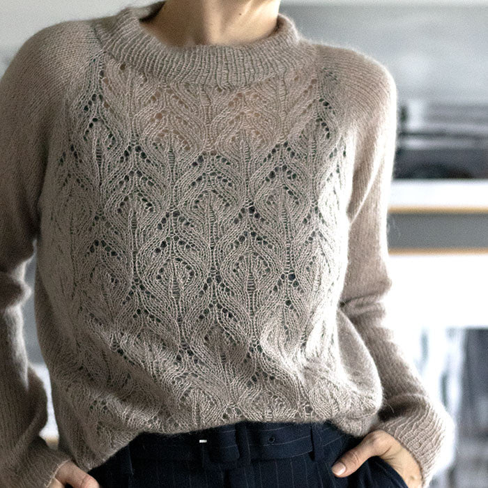 Mohair Sweater no 2 - Knitting pattern – Krea Deluxe