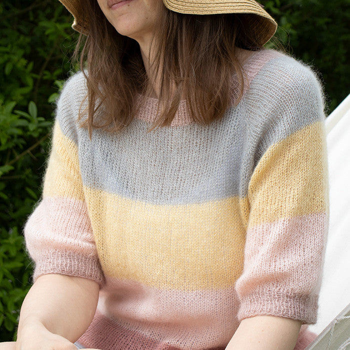 Sorbet Blouse by Mille Fryd Knitwear - Yarn kit