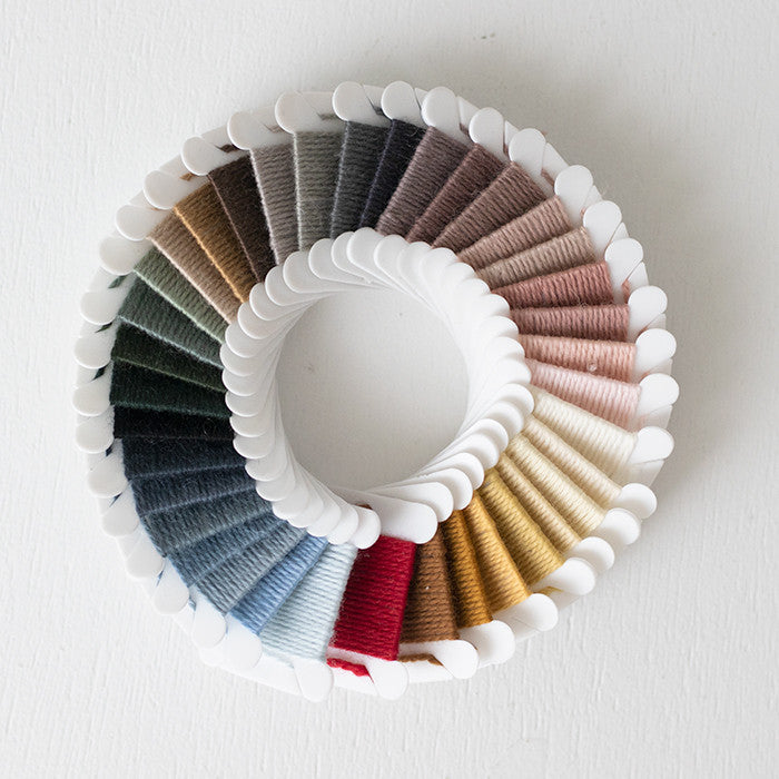 Samlet farvekort - Organic Wool 1