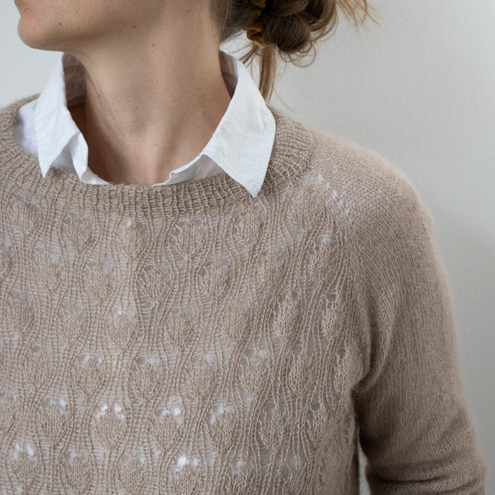 Mohair sweater no. 1- Knitting kit