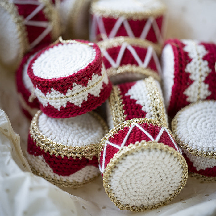 Hæklet klassisk julepynt - Crochet Classic Christmas Decorations