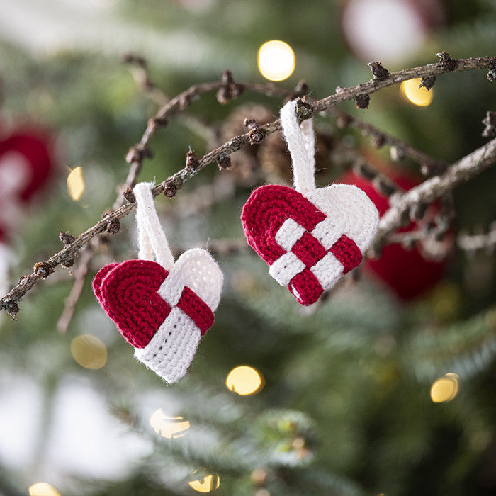 Hæklet Klassisk Julepynt, Hæklekit Stor