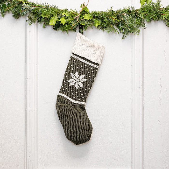 Christmas stockings - Crochet pattern
