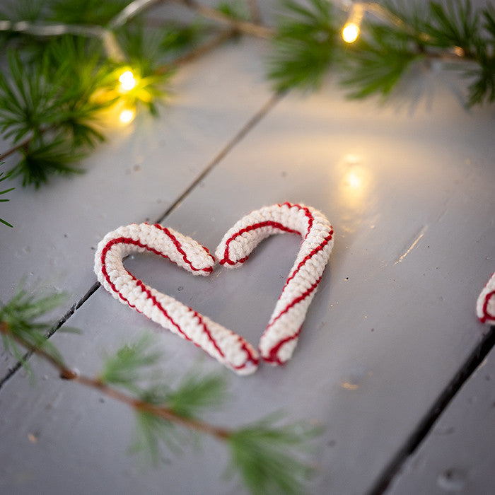 Candy cane - Crochet pattern