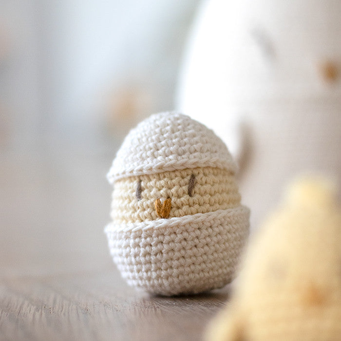 Two-piece egg, The Chicken family - Crochet kit