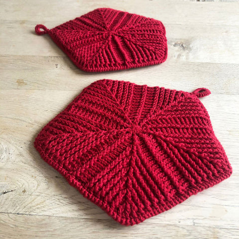 Krystal potholder by Sidsel Sangild - Yarn Kit