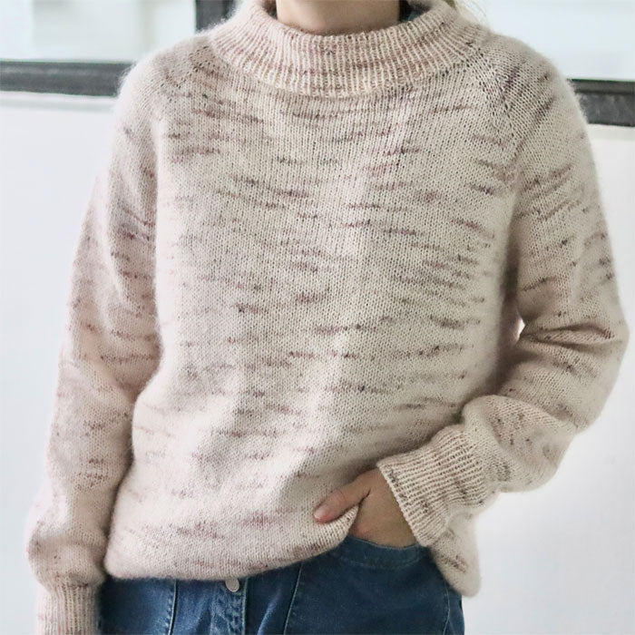 Deluxe Basic Sweater, Multicolor - Strikkekit