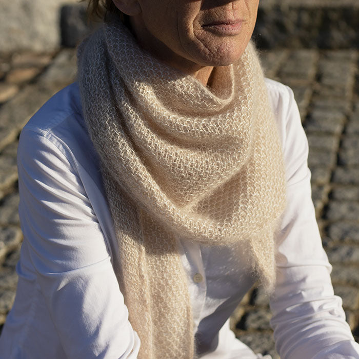 Deluxe scarf - Knitting kit