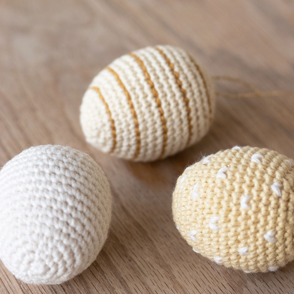 Easter Eggs 3 sizes - Crochet kit