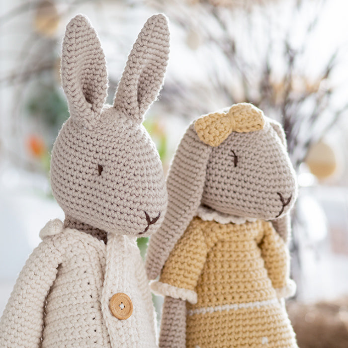 Giga Mr & Mrs Bunny - Crochet kit