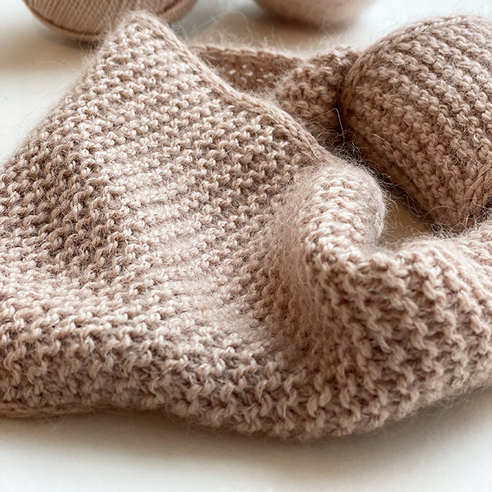 Sophie Scarf by PetiteKnit - Yarn kit with mohair