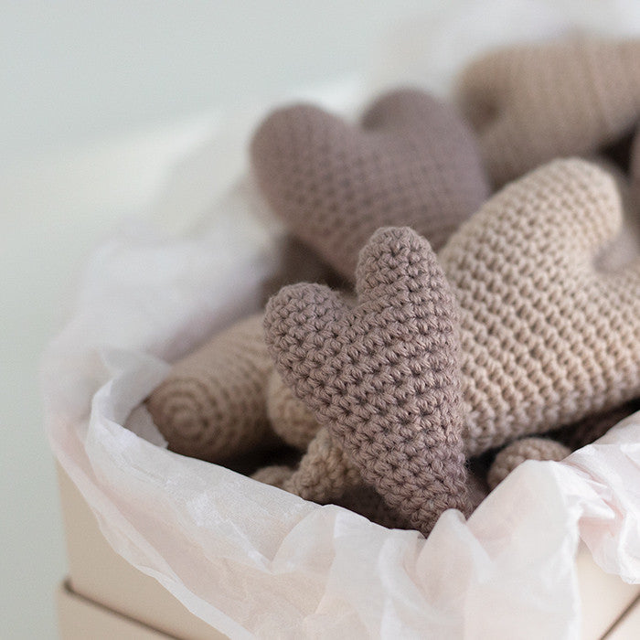 Hearts - Crochet kit 