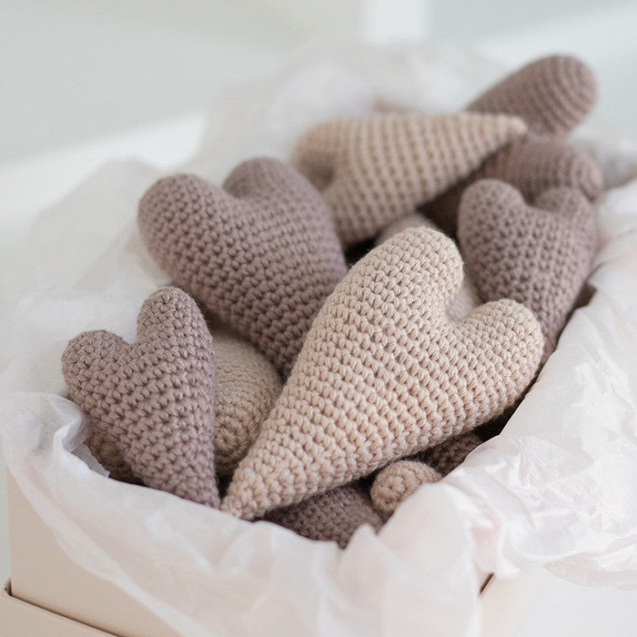 Hearts - Crochet kit 