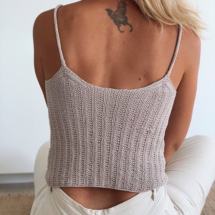 Camisole No. 4 by MY FAVORITE THINGS KNITWEAR - Yarn kit