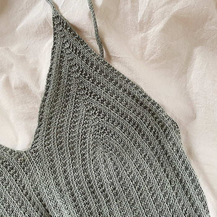 Camisole No 4 Af MY FAVORITE THINGS KNITWEAR Garnkit Krea Deluxe Camisole no 4 af my favorite things knitwear garnkit krea deluxe