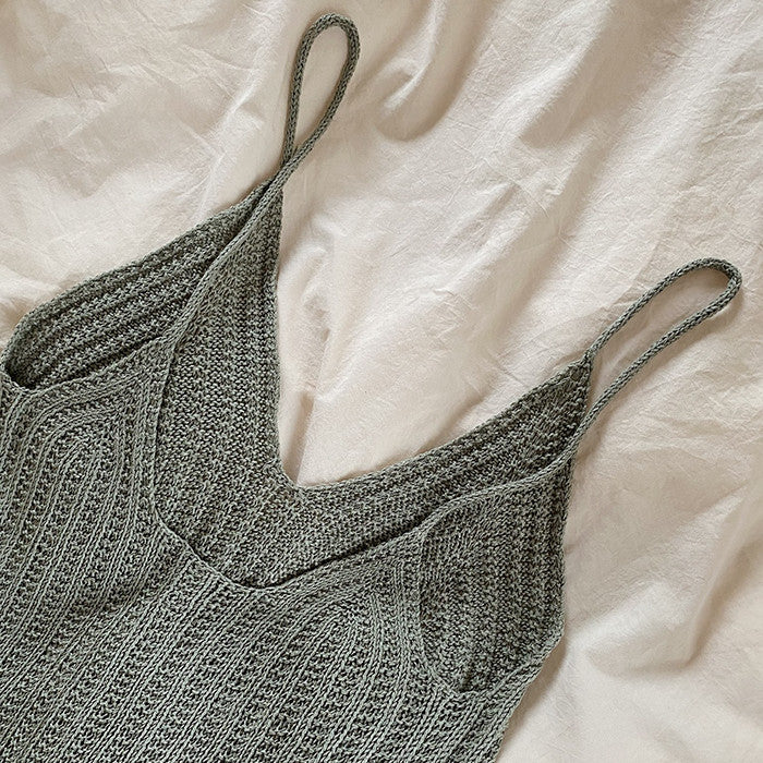 Camisole No 4 Af MY FAVORITE THINGS KNITWEAR Garnkit Krea Deluxe Camisole no 4 af my favorite things knitwear garnkit krea deluxe