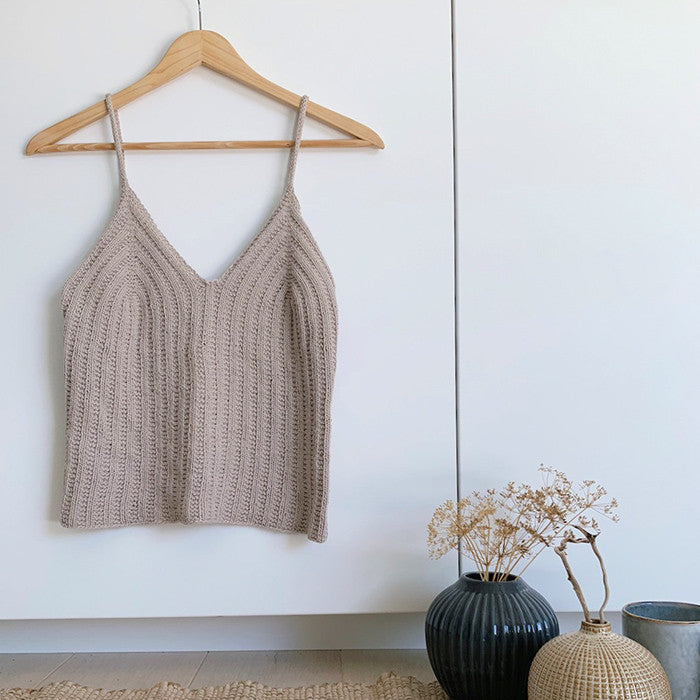 Camisole No 4 Af MY FAVORITE THINGS KNITWEAR Garnkit Krea Deluxe Camisole no 4 af my favorite things knitwear garnkit krea deluxe