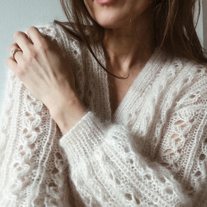 Cardigan No 6 Af MY FAVORITE THINGS KNITWEAR Garnkit Krea Deluxe Cardigan no 6 af my favorite things knitwear garnkit krea deluxe