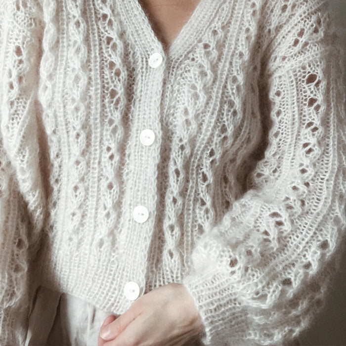 Cardigan No 6 Af MY FAVORITE THINGS KNITWEAR Garnkit Krea Deluxe Cardigan no 6 af my favorite things knitwear garnkit krea deluxe