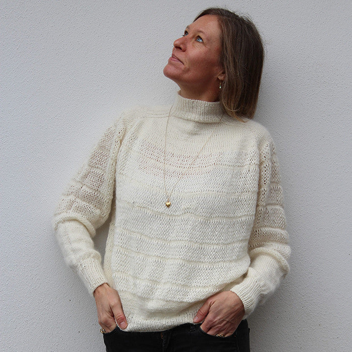 Fluctus sweater by VESTERBY c r e a - Yarn kit