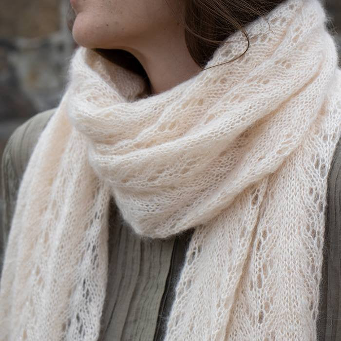 Haslev Shawl 2021 - Knitting Kit - Mohair Edition