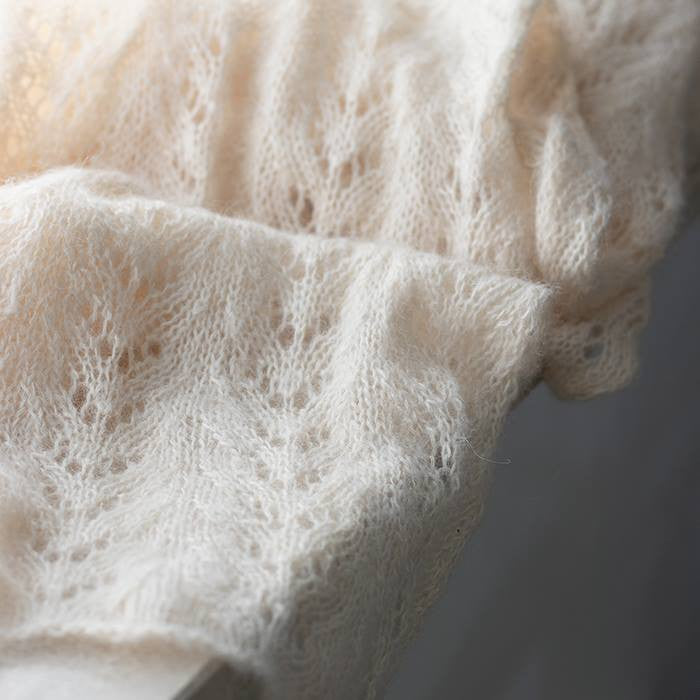 Haslev Shawl 2021 - Knitting Kit - Mohair Edition