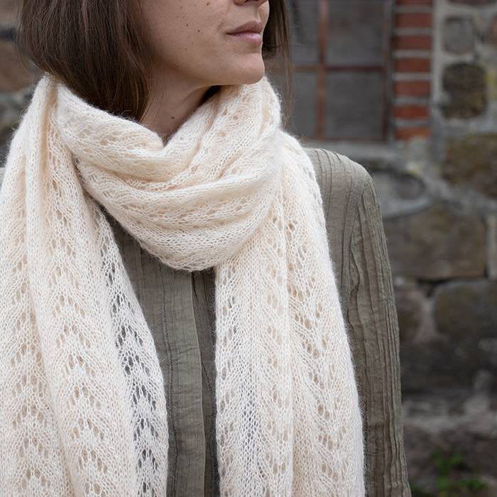 Haslev Shawl 2021 - Knitting Kit - Mohair Edition