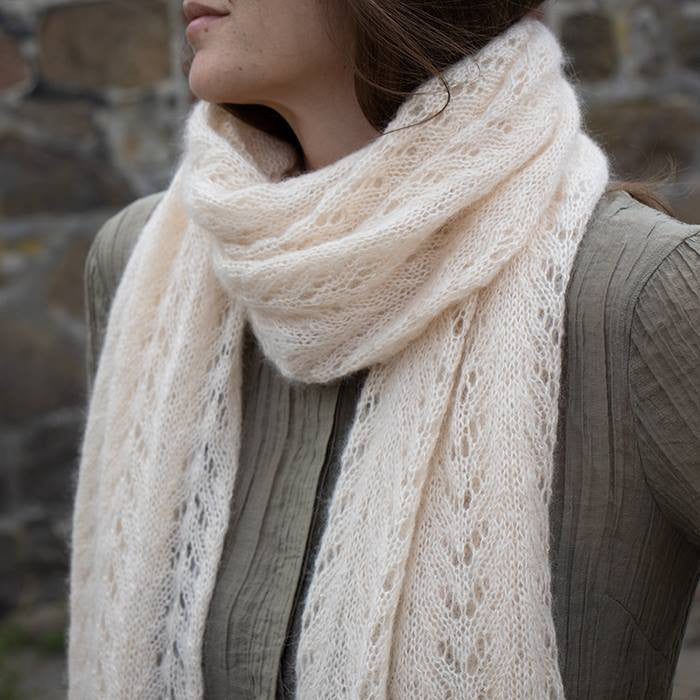 Haslev Shawl 2021 - Knitting Kit - Mohair Edition