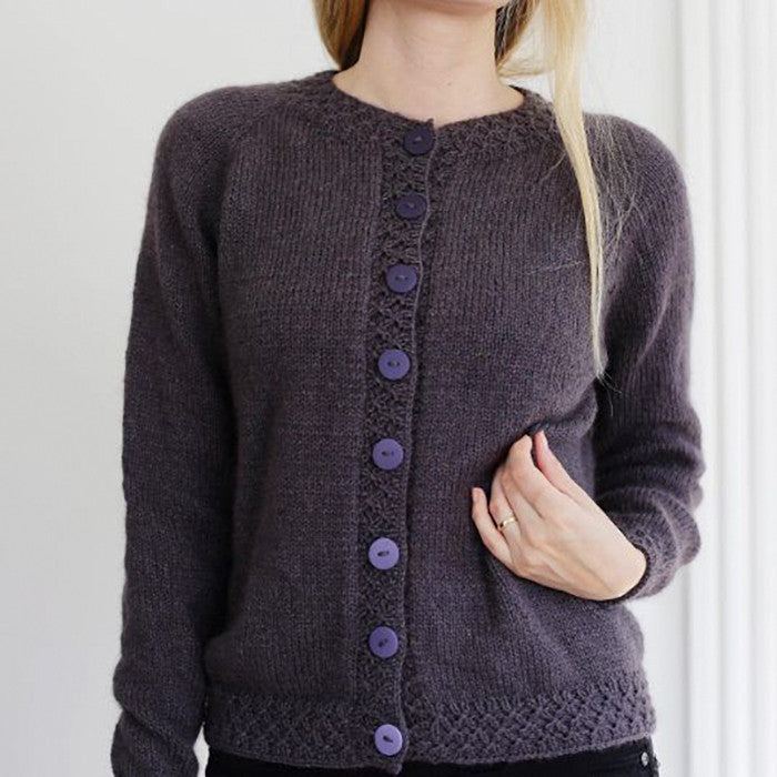 HAVANA Cardigan af Mette Hvitved - Garnkit
